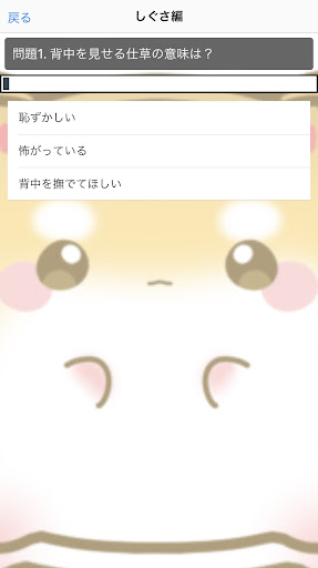 ハムスター雑学クイズ Screen 3