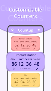 Countup & Habit Tracker App