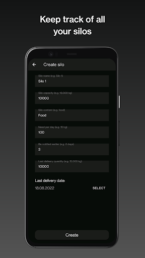 Silo-Monitoring Screen 2