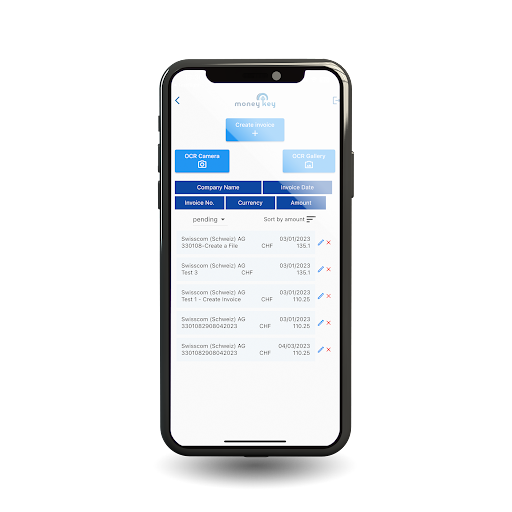 MoneyKey Scanner Screen 3