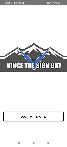 Android application Vince the Sign Guy screenshort