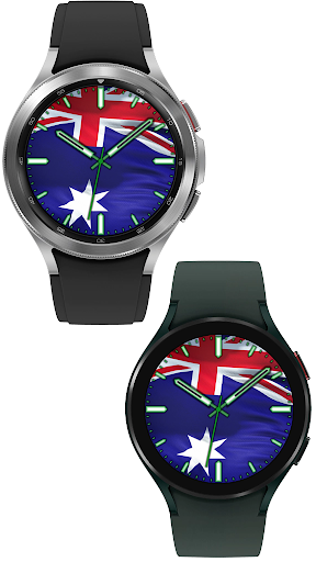 Australia Flag Watch Face Screen 2