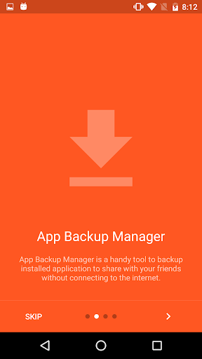 Application Manager Screen 3