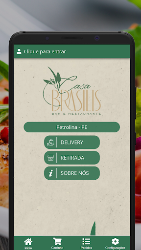 Android application Casa Brasilis Bar Restaurante screenshort