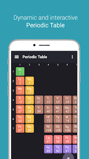 Periodic table Tamode Pro Capture d'écran