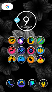 Extreme - Icon Pack Captura de pantalla