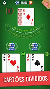 Blackjack 21 jogo de cartas – Apps no Google Play