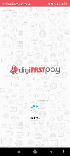 Android application DigiFast Pay screenshort