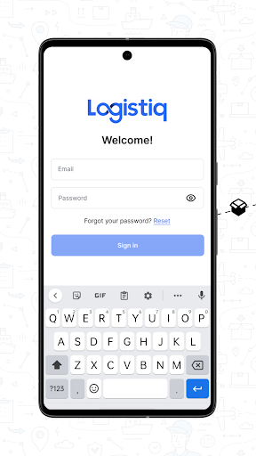 Android application Logistiq Shipping screenshort