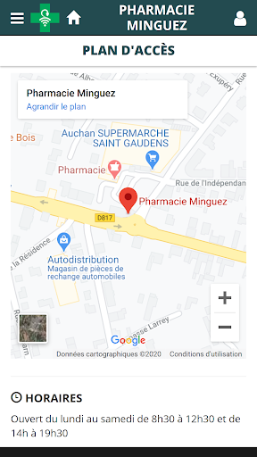 Pharmacie Minguez Screenshot 4 - AppWisp.com