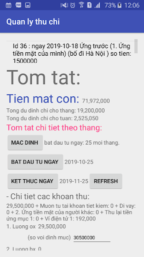 Quan ly thu chi Pro Screen 3
