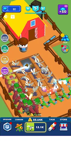 Farm Defense Merge Animal 3D - Screenshot 2