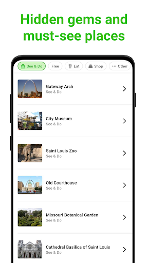 St. Louis SmartGuide Screen 3
