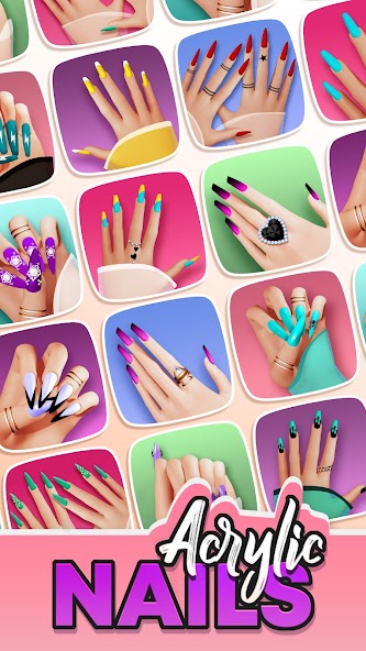 Acrylic Nails! 2.1.3.2 APK + Mod (Unlimited money) for Android