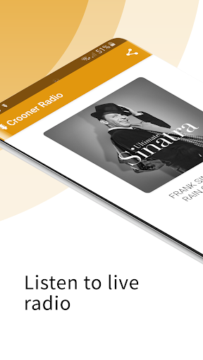 Android application Crooner Radio screenshort