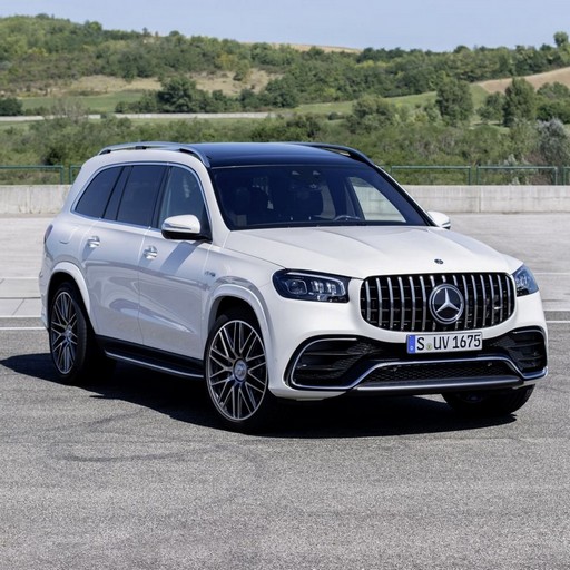 Mercedes AMG GLS63 Wallpapers logo