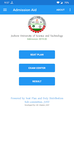 Admission Aid, JUST Screen 2