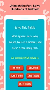 Riddles Puzzle: Brain Teasers