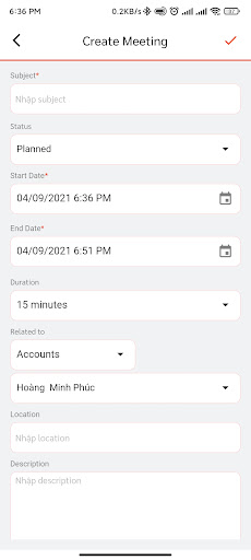 Openasia CRM Screen 2