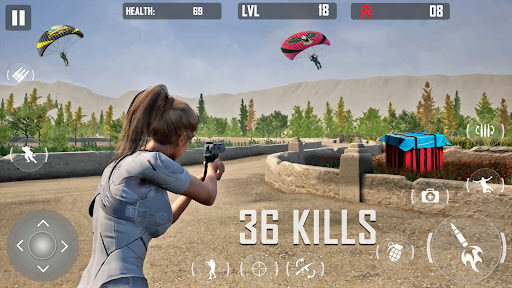 Squad Fire Gun Games - Battleground Survival 1.1 screenshots 1