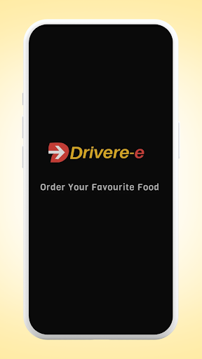 Android application Driveree App | Food Delivery screenshort
