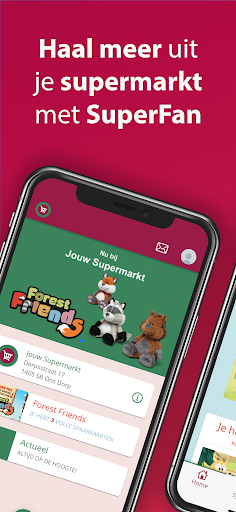 Android application SuperFan screenshort