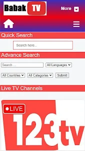 BabakTV - Live TV Channels