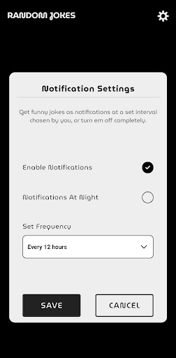 Random Jokes Screen 2