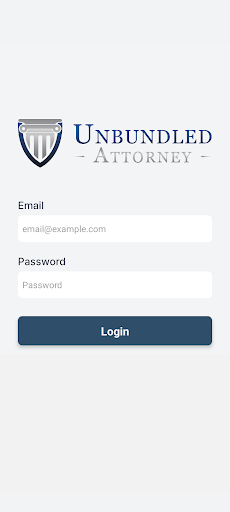Android application Unbundled Attorney screenshort