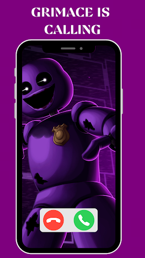 grimmace shake scary fake call Screen 3