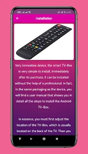 Tv remote control guide