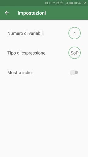 Anteprima dell'app