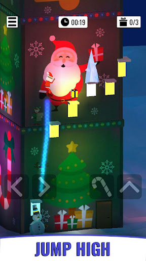 Santa Jump Puzzle Jumper Game