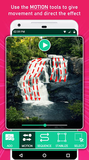 Android application Photo Animator & Loop Animatio screenshort
