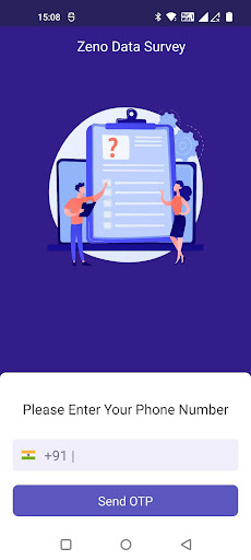 Android application Zeno Survey screenshort