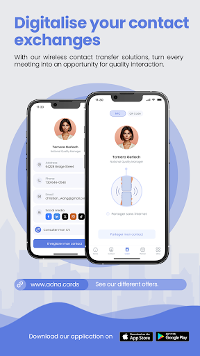 Android application adna.cards screenshort