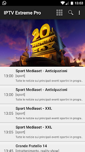 IPTV Extreme Pro Schermata