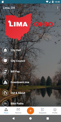 Android application Connect Lima screenshort