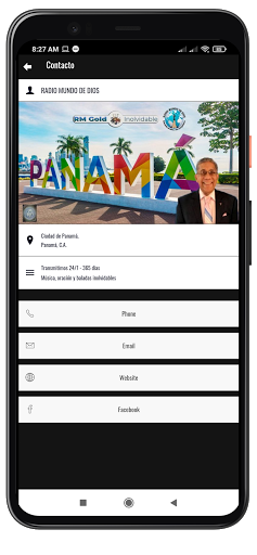 Radio Mundo De Dios Panamá Screen 3