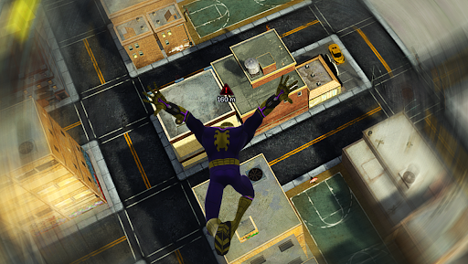 Spider rope flying hero Screen 3