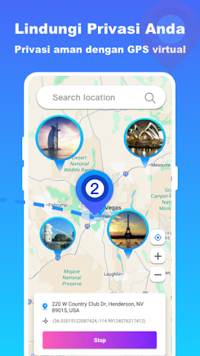 GPS Palsu: Lokasi Palsu screenshot 2