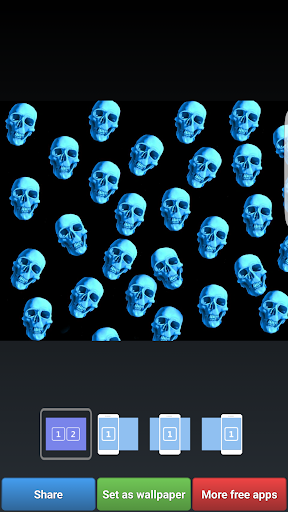 Halloween Skulls HD Wallpapers Screen 3