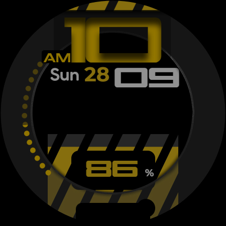 Digital Watch Face CUE123 screenshot 15