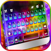 Тема для клавиатуры Color Light Flash