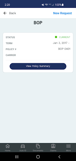 BDI Online Screen 3