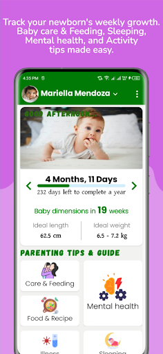 Baby Tracker: Tips & Recipes screenshot 5