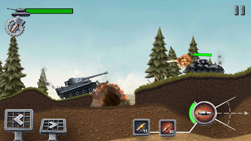 Front Line Hills: Tank Battles banner