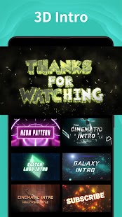 Intro Maker - music intro video editor Screenshot
