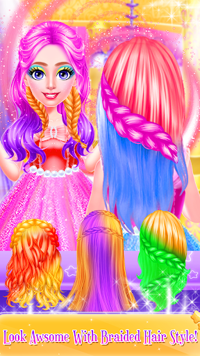Fashion Braid Hairstyles Salon 3 - Game for Girls 1.4 screenshots 19
