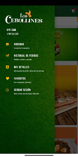 Android application Cebollines Express screenshort